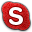 Skype Red Icon 32x32 png